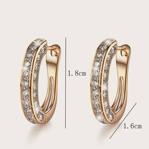 ❤️Rhinestone Detail Earrings - Picture 3 of 6